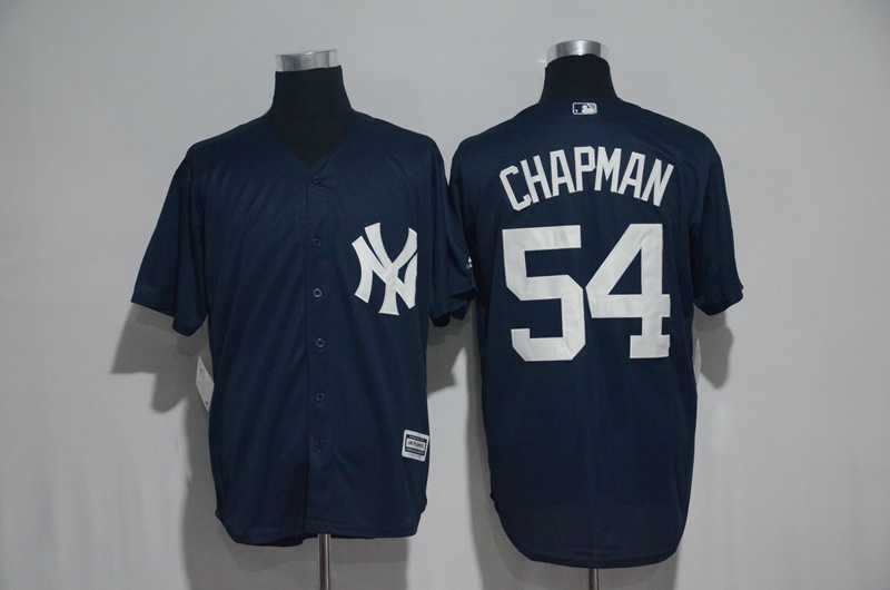 New York Yankees #54 Aroldis Chapman Navy New Cool Base Stitched Jersey,We sell and wholesale New York Yankees #54 Aroldis Chapman Navy New Cool Base Stitched Jersey on line form chian!
